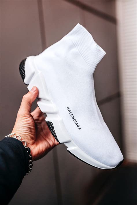 balenciaga speed trainer white replica